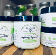 Load image into Gallery viewer, Hydrating Sugar Polish ~ Aloe, Jojoba & Triple Butter | AmaraBee Apothecary | Hydrating | Moisturizing | Exfoliating