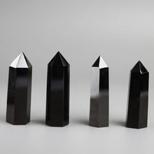 Load image into Gallery viewer, Obsidian Tower | Obsidian Crystal Tower | Healing Crystals | Witchcraft Supplies