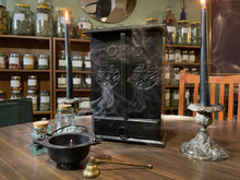 Load image into Gallery viewer, Pentacle Altar Cupboard | Witch Decor | Storage | Altar