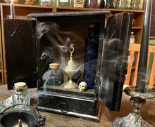 Load image into Gallery viewer, Pentacle Altar Cupboard | Witch Decor | Storage | Altar