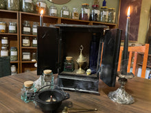 Load image into Gallery viewer, Pentacle Altar Cupboard | Witch Decor | Storage | Altar