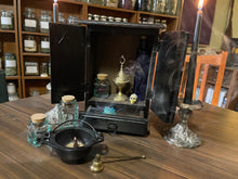 Load image into Gallery viewer, Pentacle Altar Cupboard | Witch Decor | Storage | Altar