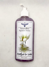 Load image into Gallery viewer, Amethyst and Lotus Creamy Body Wash | Hydrating Cleanser | Moisturizing