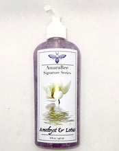 Load image into Gallery viewer, Amethyst and Lotus Creamy Body Wash | Hydrating Cleanser | Moisturizing