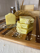 Load image into Gallery viewer, Unscented Oatmeal Bar Soap - AmaraBee Apothecary | Organic | Handmade | Natural | Palm Free