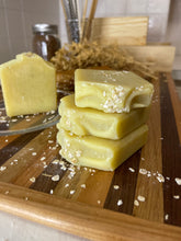 Load image into Gallery viewer, Unscented Oatmeal Bar Soap - AmaraBee Apothecary | Organic | Handmade | Natural | Palm Free