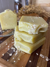 Load image into Gallery viewer, Unscented Oatmeal Bar Soap - AmaraBee Apothecary | Organic | Handmade | Natural | Palm Free