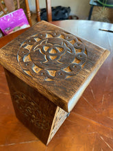 Load image into Gallery viewer, Celtic Triple Moon Apothecary Herb Cabinet Complete Kit