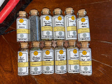 Load image into Gallery viewer, Celtic Triple Moon Apothecary Herb Cabinet Complete Kit