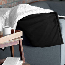 Load image into Gallery viewer, AmaraBee Embroidered Premium sherpa blanket