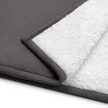 Load image into Gallery viewer, AmaraBee Embroidered Premium sherpa blanket