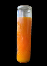 Load image into Gallery viewer, 7 Day Candles - One Color Tall Glass Prayer Candles | Chakra Candles | Regular or Charmed