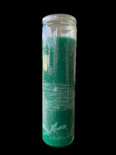 Load image into Gallery viewer, 7 Day Candles - One Color Tall Glass Prayer Candles | Chakra Candles | Regular or Charmed
