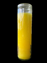 Load image into Gallery viewer, 7 Day Candles - One Color Tall Glass Prayer Candles | Chakra Candles | Regular or Charmed