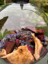 Load image into Gallery viewer, Witch Ball for Home Protection | Glass | Botanicals and Crystals | Traditional