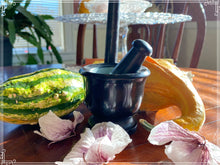 Load image into Gallery viewer, Soapstone Mortar and Pestle, Kitchen and Altar Tools, Spice Grinder 3 inch