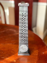 Load image into Gallery viewer, Incense Tower Ash Catcher Incense Stick & Cone Holder with 10 Frangipani Incense Cones - 12" High Aromatherapy