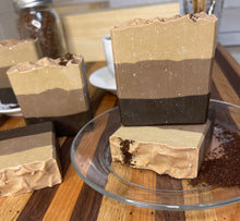 Load image into Gallery viewer, Love You A-Latte Bar Soap - AmaraBee Apothecary | Organic | Handmade | Natural | Palm Free