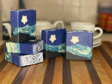 Load image into Gallery viewer, Twinkle Twinkle Mural Bar Soap - AmaraBee Apothecary | Organic | Handmade | Natural | Palm Free
