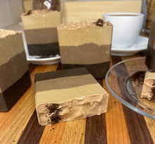 Load image into Gallery viewer, Love You A-Latte Bar Soap - AmaraBee Apothecary | Organic | Handmade | Natural | Palm Free
