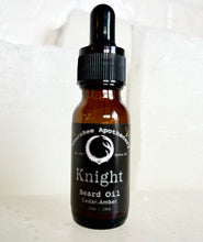 Load image into Gallery viewer, Knight Beard Oil | Warlock by AmaraBee Apothecary | Men’s Hair Care | Natural