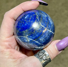 Load image into Gallery viewer, Lapis Lazuli Sphere | Crystal Ball | Healing Stones