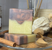 Load image into Gallery viewer, Pumpkin Pie Bar Soap - AmaraBee Apothecary | Organic | Handmade | Natural | Palm Free