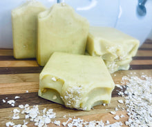 Load image into Gallery viewer, Unscented Oatmeal Bar Soap - AmaraBee Apothecary | Organic | Handmade | Natural | Palm Free