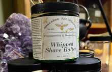 Load image into Gallery viewer, Rosemary and Peppermint Whipped Shave Butter | Energizing | Softening | Free Trade | Organic