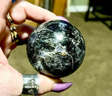 Load image into Gallery viewer, Natural Black Tourmaline Sphere | Tourmaline Crystal Ball