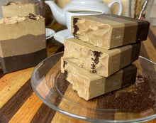 Load image into Gallery viewer, Love You A-Latte Bar Soap - AmaraBee Apothecary | Organic | Handmade | Natural | Palm Free
