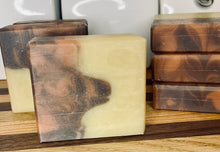 Load image into Gallery viewer, Pumpkin Pie Bar Soap - AmaraBee Apothecary | Organic | Handmade | Natural | Palm Free