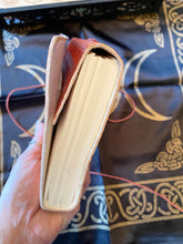 Load image into Gallery viewer, Mystic Travels Journal | Leather | Sustainable Tree Free Paper | Handmade Journal | Grimoire | Wicca