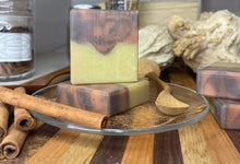 Load image into Gallery viewer, Pumpkin Pie Bar Soap - AmaraBee Apothecary | Organic | Handmade | Natural | Palm Free