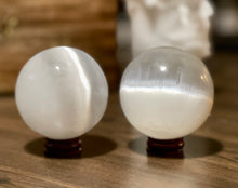 Load image into Gallery viewer, Selenite Sphere | Crystal Ball | Healing Stones