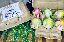 Load image into Gallery viewer, Fairy Eggs ~ 6 Bath Bomb Set ~ AmaraBee Apothecary | Hydrating | Moisturizing | Luxurious