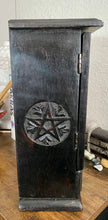 Load image into Gallery viewer, Pentacle Altar Cupboard | Witch Decor | Storage | Altar