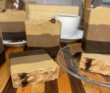 Load image into Gallery viewer, Love You A-Latte Bar Soap - AmaraBee Apothecary | Organic | Handmade | Natural | Palm Free