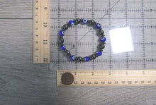 Load image into Gallery viewer, Spirit Guard - Hematite Evil Eye Bracelet | Hematite