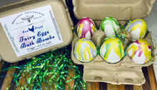 Load image into Gallery viewer, Fairy Eggs ~ 6 Bath Bomb Set ~ AmaraBee Apothecary | Hydrating | Moisturizing | Luxurious