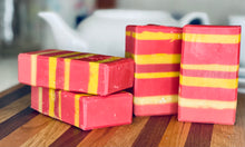 Load image into Gallery viewer, Citrus Sunrise Bar Soap - AmaraBee Apothecary | Organic | Handmade | Natural | Palm Free