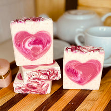 Load image into Gallery viewer, Love ‘n Suds Bar Soap - AmaraBee Apothecary | Organic | Handmade | Natural | Palm Free
