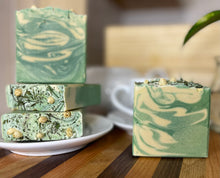 Load image into Gallery viewer, Jasmine & Green Tea Bar Soap - AmaraBee Apothecary | Organic | Handmade | Natural | Palm Free
