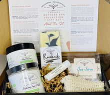 Load image into Gallery viewer, Luxuriously Whipped! Spa Collection | Gift Set | AmaraBee Apothecary | Exfoliating | Moisturizing