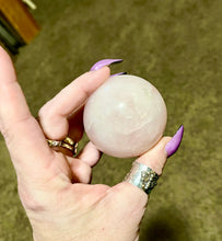 Load image into Gallery viewer, Rose Quartz Sphere | Crystal Ball | Healing Stones