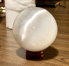 Load image into Gallery viewer, Selenite Sphere | Crystal Ball | Healing Stones