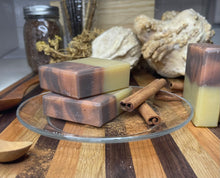 Load image into Gallery viewer, Pumpkin Pie Bar Soap - AmaraBee Apothecary | Organic | Handmade | Natural | Palm Free
