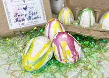 Load image into Gallery viewer, Fairy Eggs ~ 6 Bath Bomb Set ~ AmaraBee Apothecary | Hydrating | Moisturizing | Luxurious