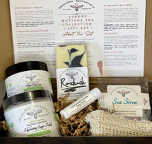 Load image into Gallery viewer, Luxuriously Whipped! Spa Collection | Gift Set | AmaraBee Apothecary | Exfoliating | Moisturizing
