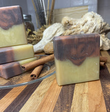 Load image into Gallery viewer, Pumpkin Pie Bar Soap - AmaraBee Apothecary | Organic | Handmade | Natural | Palm Free